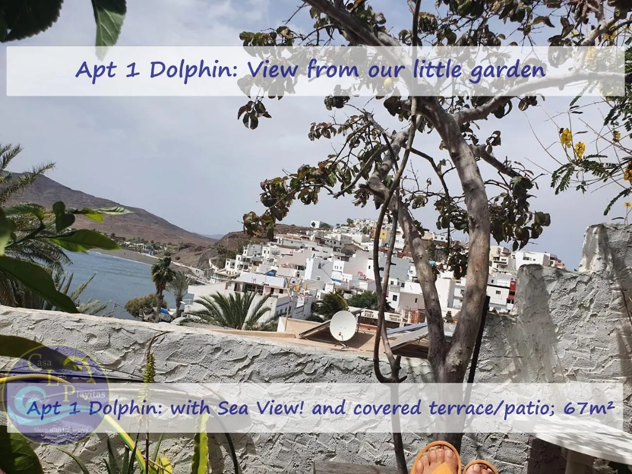 Casa Las Playitas -Clp- Best Sea View - In 1 Minute Ocean Las Playas Apartment